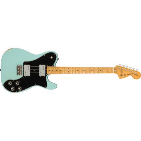 Fender-テレキャスターVintera Road Worn '70s Telecaster Deluxe, Maple Fingerboard, Daphne Blue