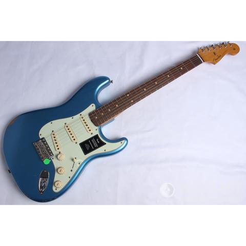 Fender-ストラトキャスターVintera Road Worn '60s Stratocaster, Pau Ferro Fingerboard, Lake Placid Blue