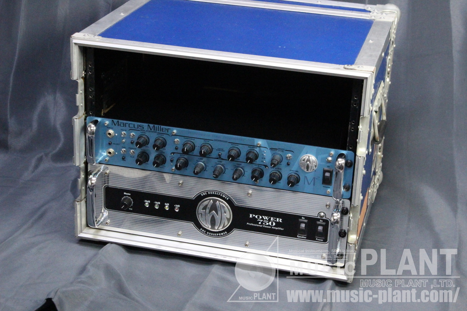 SWR ベースプリアンプ + パワーアンプMarcus Miller Preamp + POWER  750中古()売却済みです。あしからずご了承ください。 | MUSIC PLANT WEBSHOP