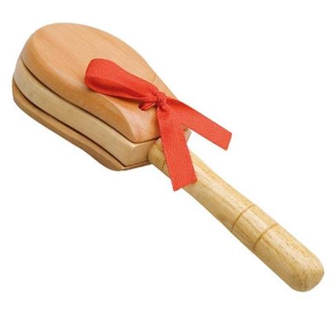 PLAYMAKER-HANDLE CASTANETPMCS1 WOOD HANDLE CASTANET