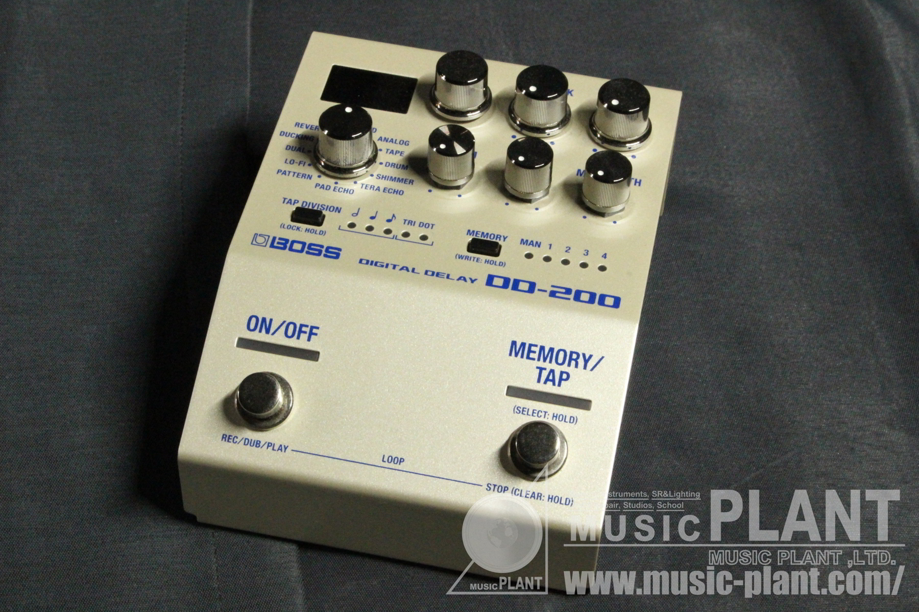 BOSS 200シリーズ Digital DelayDD-200中古()売却済みです。あしからずご了承ください。 | MUSIC PLANT  WEBSHOP