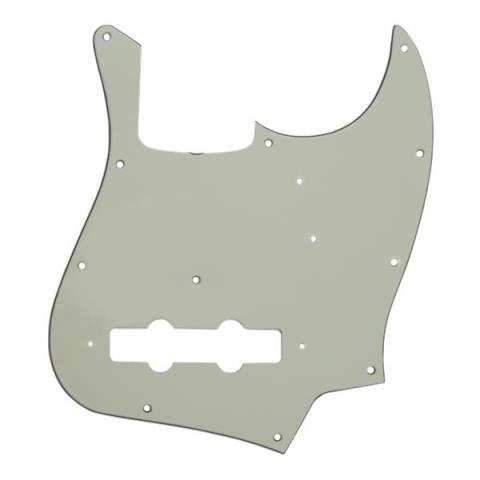 Pickguard, Jazz Bass, 11-Hole Vintage Mount (with Truss Rod Notch), Mint Green, 3-Plyサムネイル