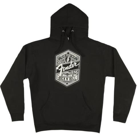 Fender Spirit of Rock 'N' Roll Men's Hoodie, Black, Mサムネイル