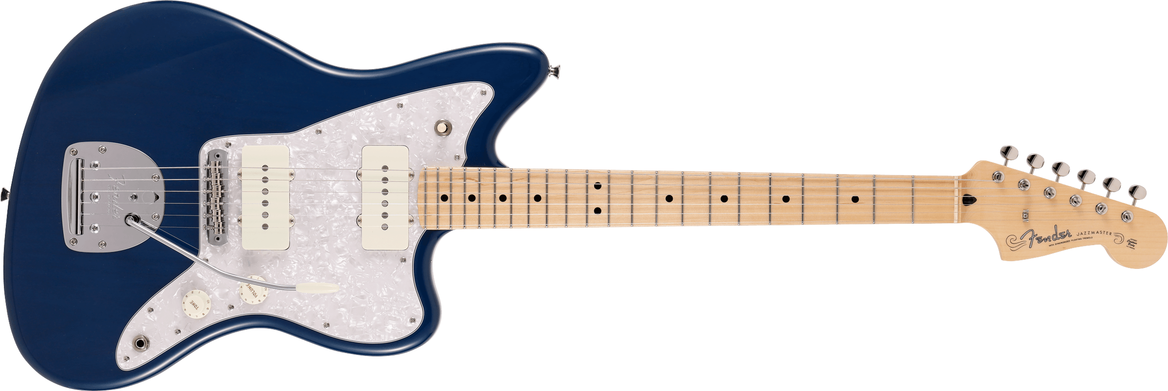 Fender Made in Japan Hybrid IIシリーズ ジャズマスター2021 Collection, MIJ Hybrid II  Jazzmaster, Maple Fingerboard, Indigo Trans新品生産完了品です。 | MUSIC PLANT WEBSHOP