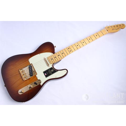 Fender-テレキャスター75th Anniversary Commemorative Telecaster, Maple Fingerboard, 2-Color Bourbon Burst