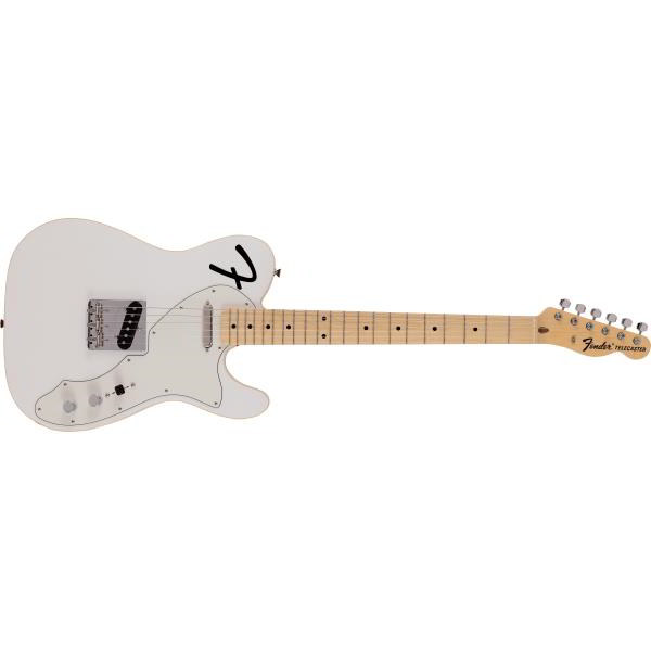 Fender-テレキャスターMade in Japan Limited F-Hole Telecaster Thinline, Maple Fingerboard, Arctic Pearl