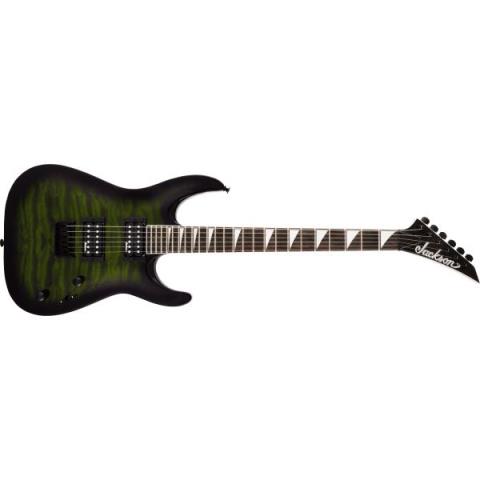 Jackson-エレキギターJS Series Dinky Arch Top JS32Q DKA HT, Amaranth Fingerboard, Transparent Green Burst