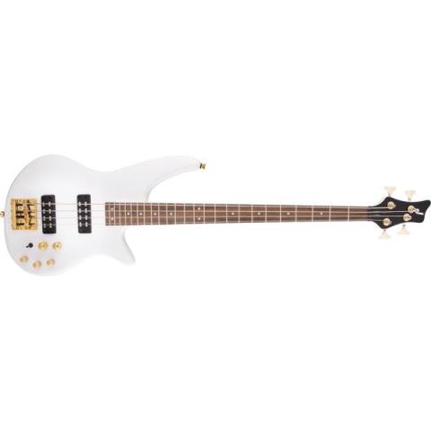 Jackson-JS Series Spectra Bass JS3, Laurel Fingerboard, Snow White