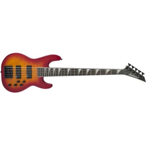 Jackson-JS Series Concert Bass JS3VQ, Amaranth Fingerboard, Cherry Burst