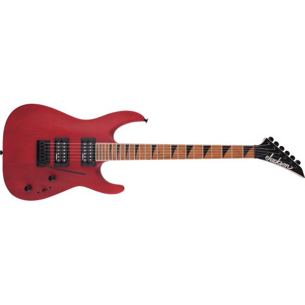 Jackson-エレキギターJS Series Dinky Arch Top JS24 DKAM, Caramelized Maple Fingerboard, Red Stain