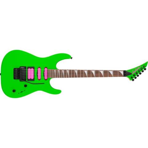 Jackson-エレキギターX Series Dinky DK3XR HSS, Laurel Fingerboard, Neon Green