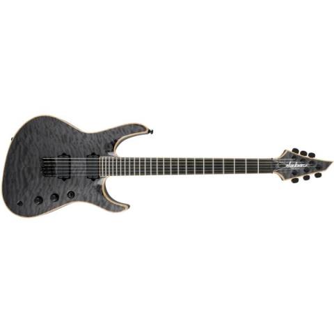 Jackson-エレキギターUSA Signature Chris Broderick Soloist HT6, Ebony Fingerboard, Transparent Black