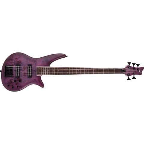 Jackson-X Series Spectra Bass SBXP V, Laurel Fingerboard, Transparent Purple Burst