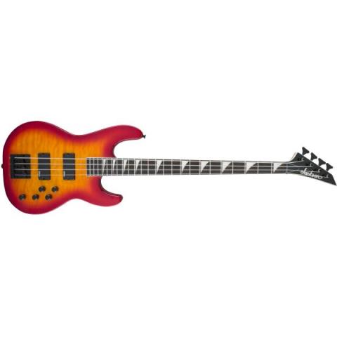 Jackson-JS Series Concert Bass JS3Q, Amaranth Fingerboard, Cherry Burst