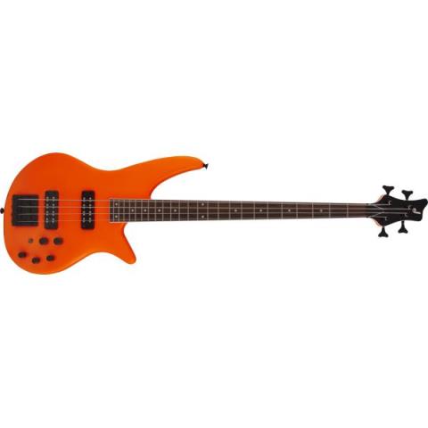 Jackson-X Series Spectra Bass SBX IV, Laurel Fingerboard, Neon Orange