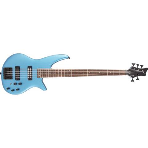 Jackson-X Series Spectra Bass SBX V, Laurel Fingerboard, Electric Blue