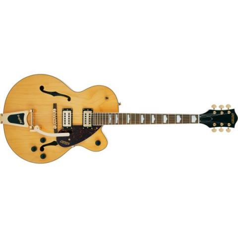 GRETSCH-ボディ材G2410TG Streamliner Hollow Body Single-Cut with Bigsby and Gold Hardware, Laurel Fingerboard, Village Amber