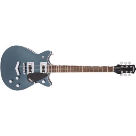 G5222 Electromatic Double Jet BT with V-Stoptail, Laurel Fingerboard, Jade Grey Metallicサムネイル