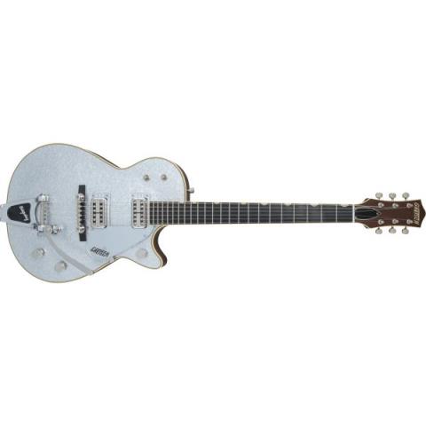 GRETSCH-エレキギターG6129T-59 Vintage Select ’59 Silver Jet with Bigsby, TV Jones, Silver Sparkle