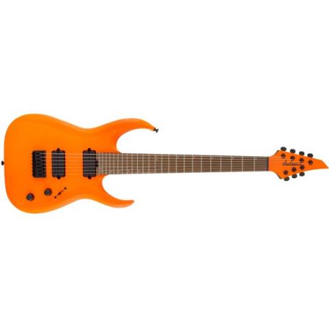 Jackson-エレキギターPro Series Signature Misha Mansoor Juggernaut HT7, Caramelized Maple Fingerboard, Neon Orange