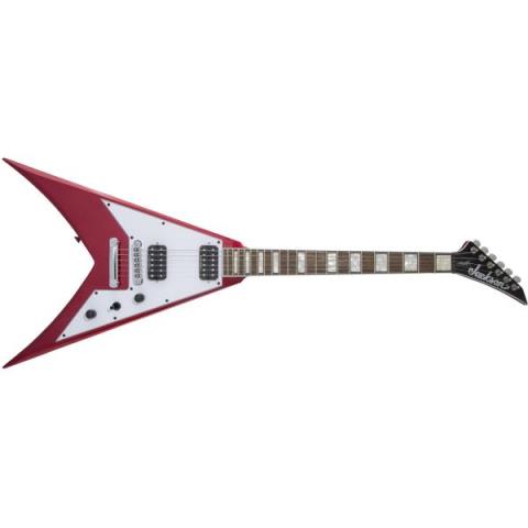 Jackson-エレキギターX Series Signature Scott Ian King V KVXT, Laurel Fingerboard, Candy Apple Red