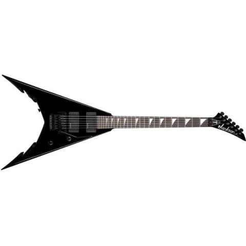 Jackson-エレキギターUSA Signature Corey Beaulieu King V KV6, Ebony Fingerboard, Gloss Black