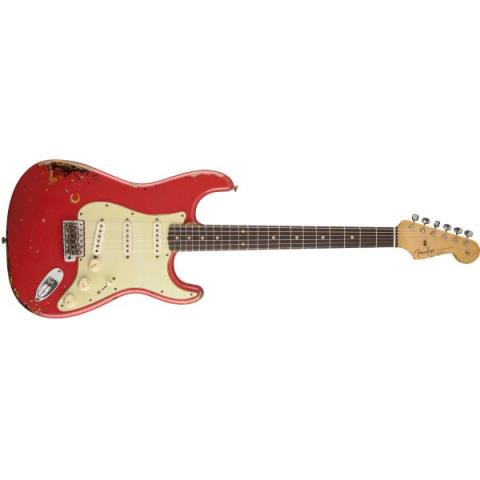 Michael Landau Signature 1963 Relic Stratocaster, Round-Laminated Rosewood, Fiesta Red over 3-Color Sunburstサムネイル