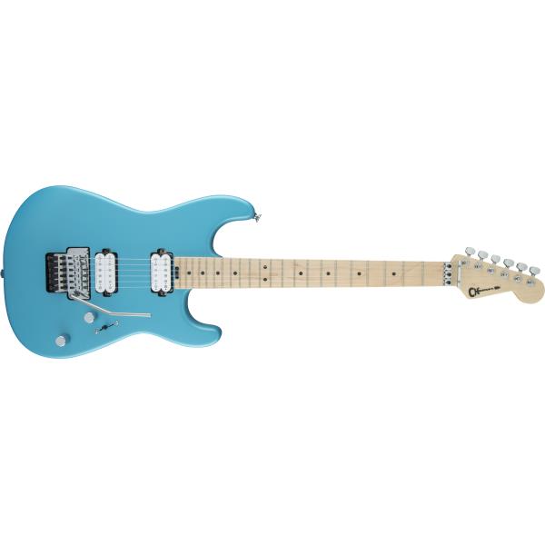 Charvel-エレキギターPro-Mod San Dimas Style 1 HH FR M, Maple Fingerboard, Matte Blue Frost