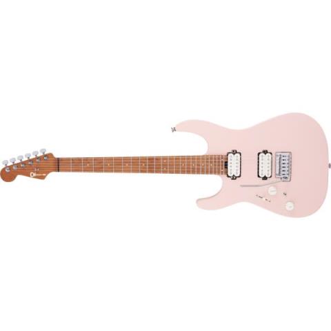 Charvel-エレキギターPro-Mod DK24 HH 2PT CM LH, Caramelized Fingerboard, Satin Shell Pink