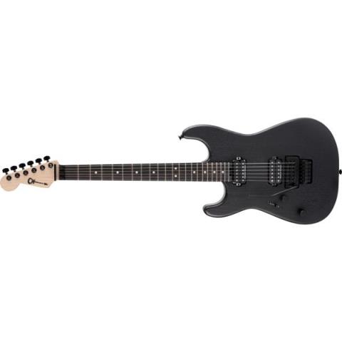 Charvel-エレキギターPro-Mod San Dimas Style 1 HH FR E Sassafras LH, Ebony Fingerboard, Satin Black