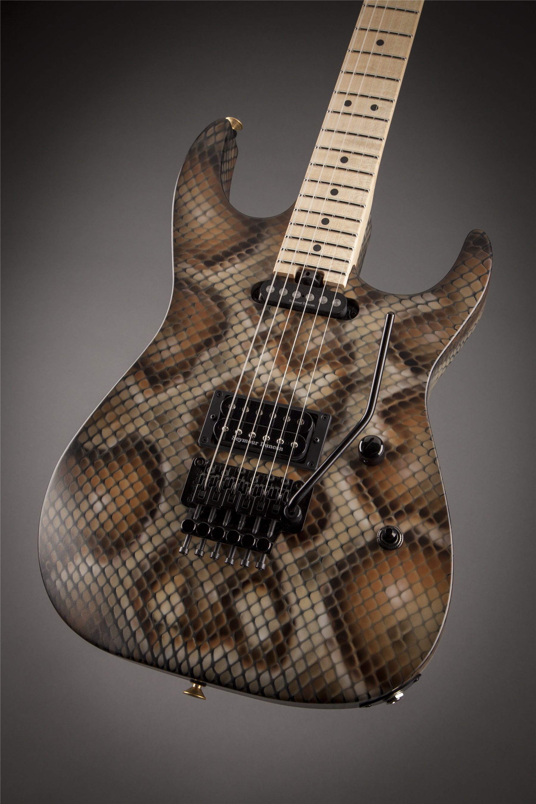 Charvel Artist Signature Modelsシリーズ エレキギターWarren DeMartini USA Signature  Snake, Maple Fingerboard, Snakeskin新品 | MUSIC PLANT WEBSHOP