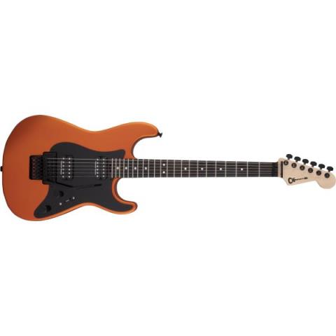 Charvel-エレキギターPro-Mod So-Cal Style 1 HH FR E, Ebony Fingerboard, Satin Orange Blaze