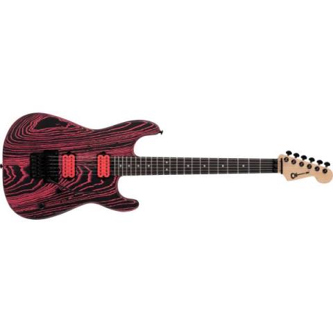 Charvel-エレキギターPro-Mod San Dimas Style 1 HH FR E Ash, Ebony Fingerboard, Neon Pink Ash