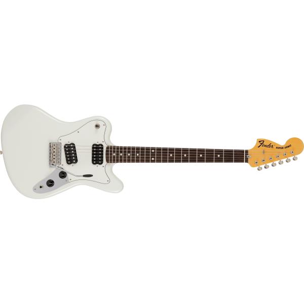 Fender-エレキギターMade in Japan Limited Super-Sonic, Rosewood Fingerboard, Olympic White