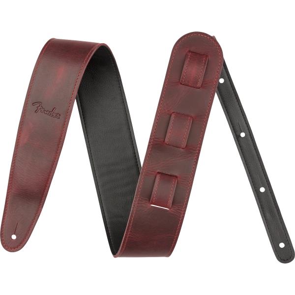 Fender-ストラップLimited Leather Strap, Oxblood