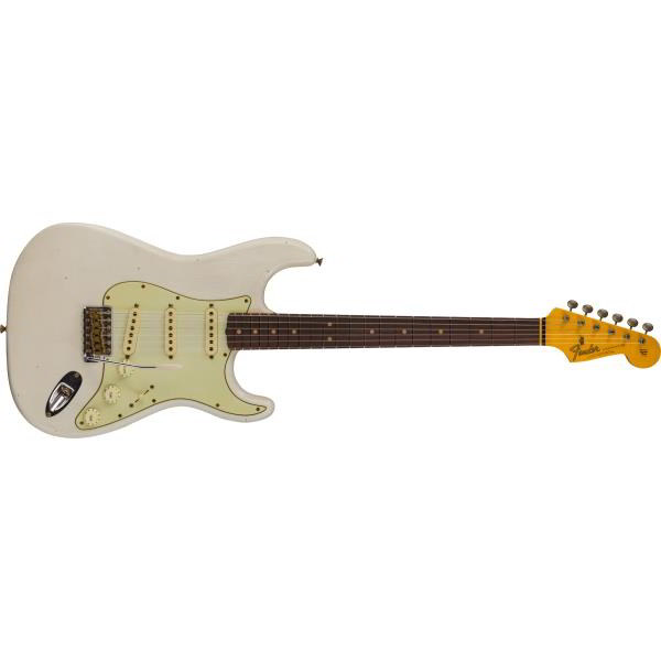 '64 Strat® Journeyman Relic®, Rosewood Fingerboard, Aged Olympic Whiteサムネイル