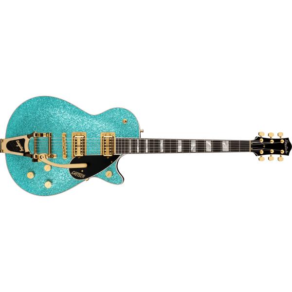 GRETSCH-エレキギターG6229TG Limited Edition Players Edition Sparkle Jet™ BT with Bigsby® and Gold Hardware, Ebony Fingerboard, Ocean Turquoise Sparkle