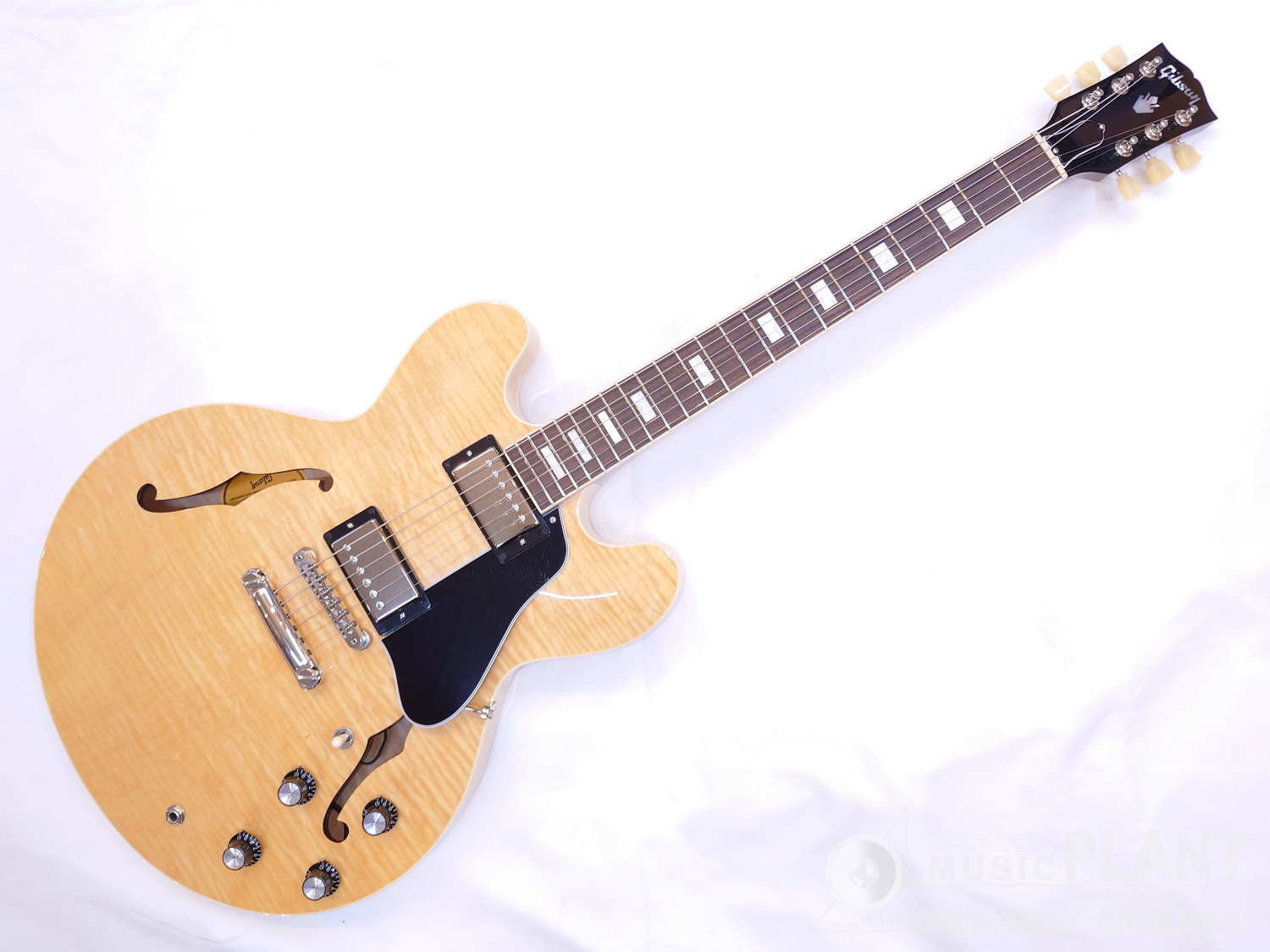 Gibson エレキギターES-335 Figured Antique Natural中古品()売却済み 
