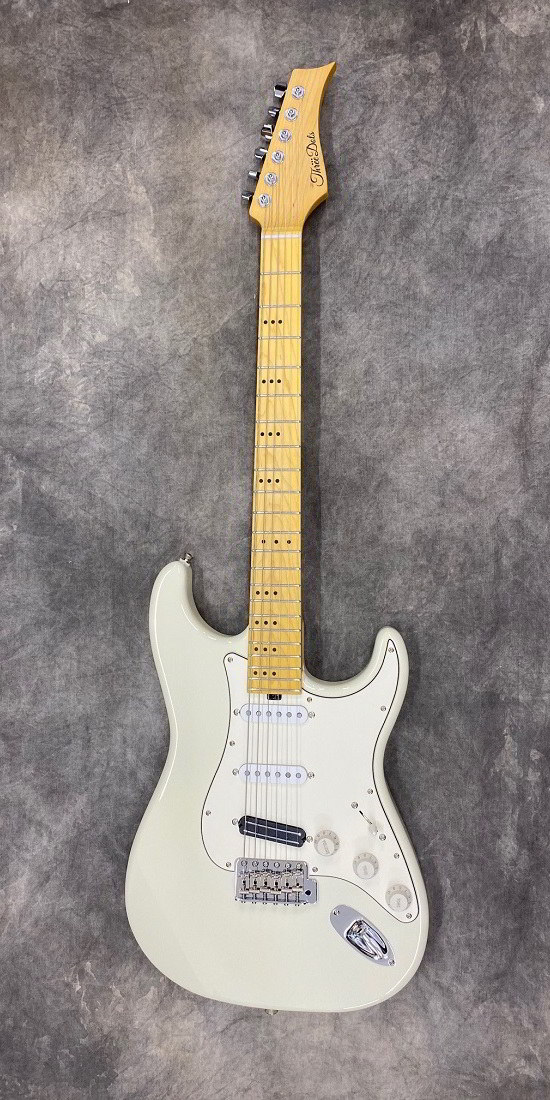 Three Dots Guitars Sシリーズ エレキギターS Rosewood Olympic White