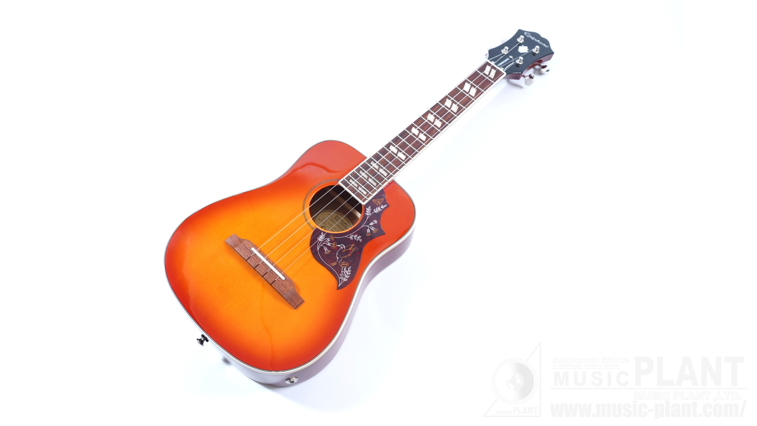 Epiphone Hummingbird Tenor Ukulele中古品()売却済みです。あしからずご了承ください。 | MUSIC PLANT  WEBSHOP