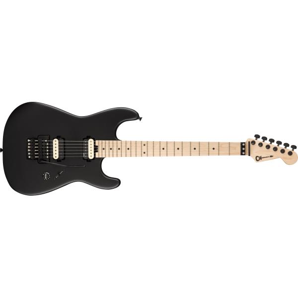 Charvel-エレキギターJim Root Signature Pro-Mod San Dimas® Style 1 HH FR M, Maple Fingerboard, Satin Black