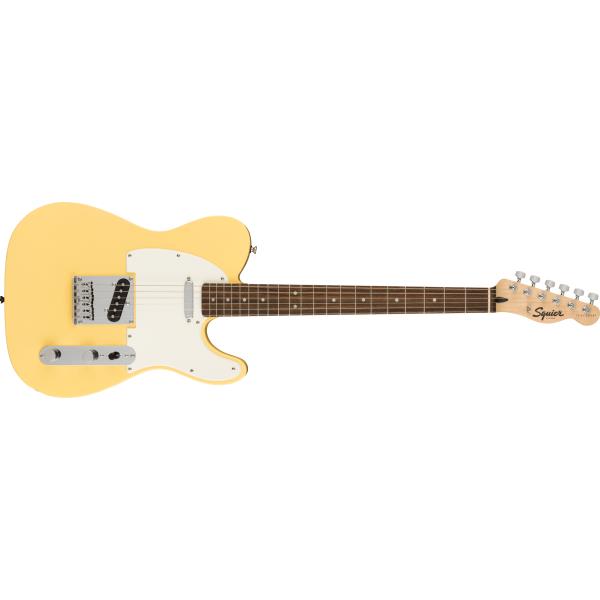 Squier-エレキギターFSR Bullet® Telecaster®, Laurel Fingerboard, Parchment Pickguard, Vintage White