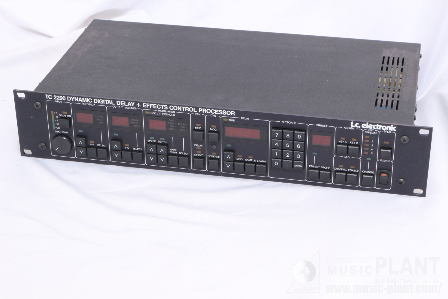 TC Electronic ラックマウントタイプディレイTC2290中古品()売却済みです。あしからずご了承ください。 | MUSIC PLANT  WEBSHOP