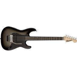 Charvel-エレキギターPhil Sgrosso Signature Pro-Mod So-Cal Style 1 H FR E, Ebony Fingerboard, Silverburst