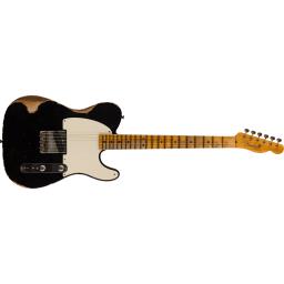 Fender Custom Shop-エレキギターLimited Edition Reverse Esquire® Heavy Relic®, Aged Black