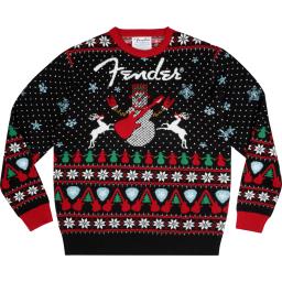 Fender® Ugly Christmas Sweater, Black, Sサムネイル