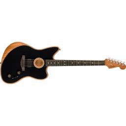 DE American Acoustasonic® Jazzmaster®, Ebony Fingerboard, Blackサムネイル