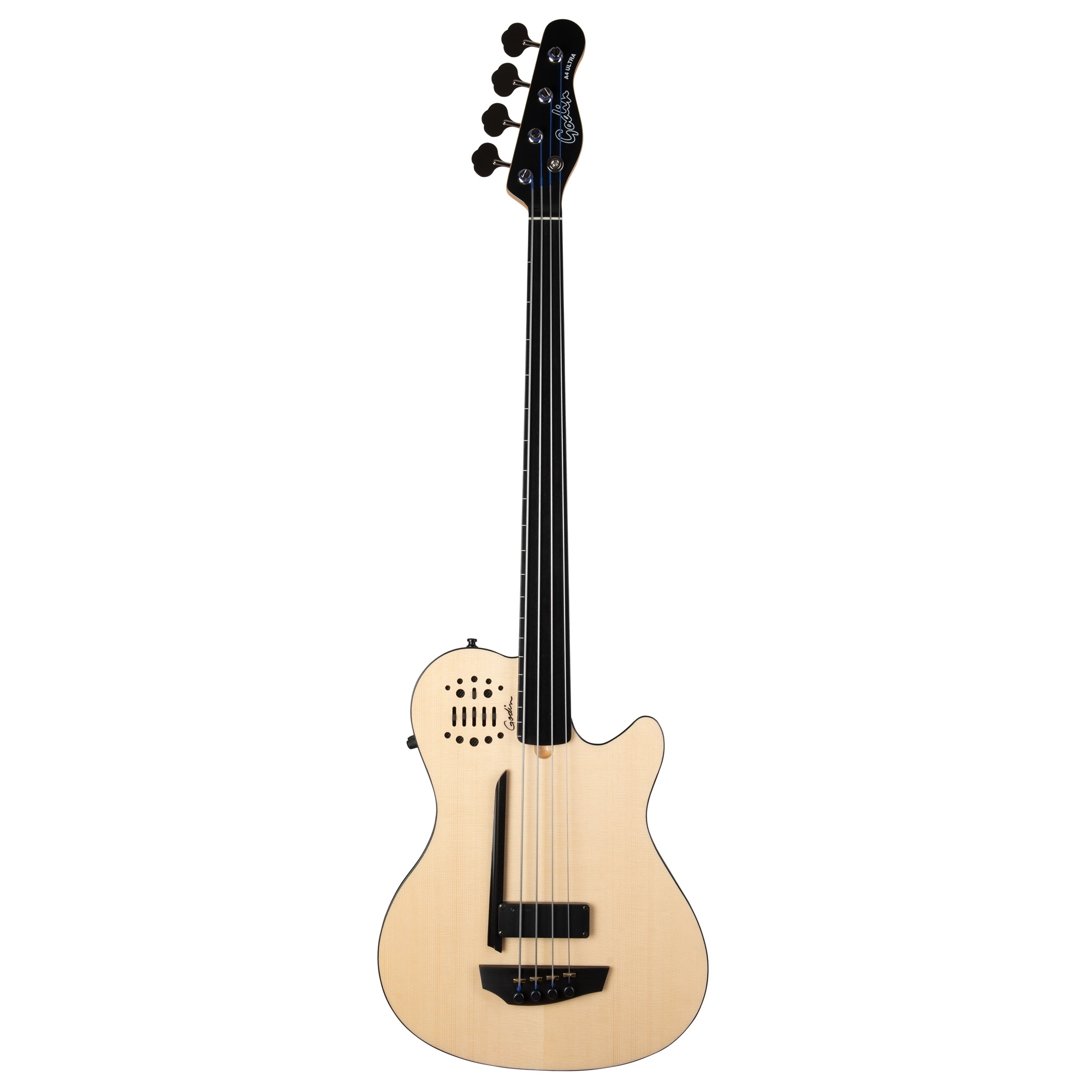 Godin Bassシリーズ フレットレスベースA4 Ultra Fretless AE Natural 