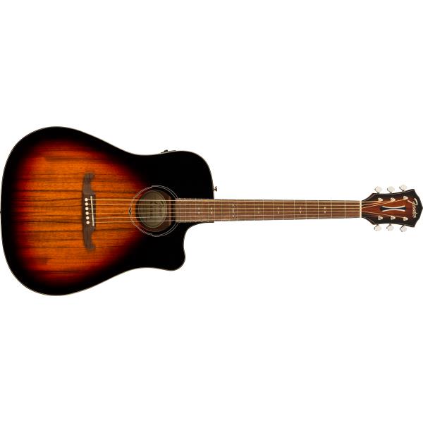 Fender-アコースティックギターDE FA-325CE Dao Exotic, Walnut Fingerboard, 3-Color Sunburst