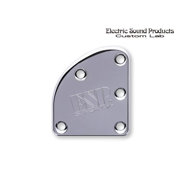 ESP-T-5 Neck Set Plate Brass Wide Chrome